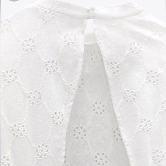 NWT ZARA OPEN BACK MIDI DRESS - Picture 3 of 7